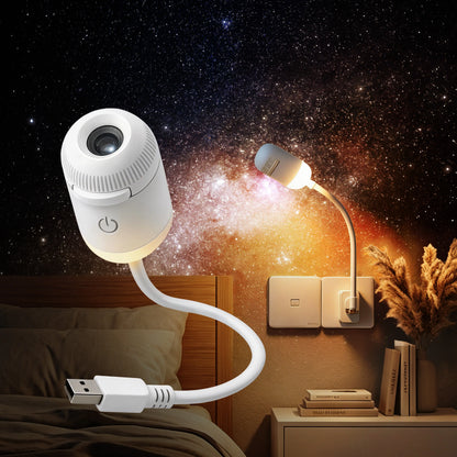 USB Starry Night Light, Suitable for Home Scenes, Small Footprint, Clear Projection. Usb Charging Lampara Usb C Rechargeable Tiktokshopspringglowup